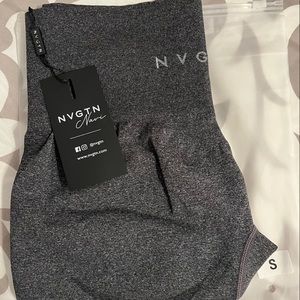 Black speckled NVGTN contour seamless leggings. BRAND NEW WITH TAGS.